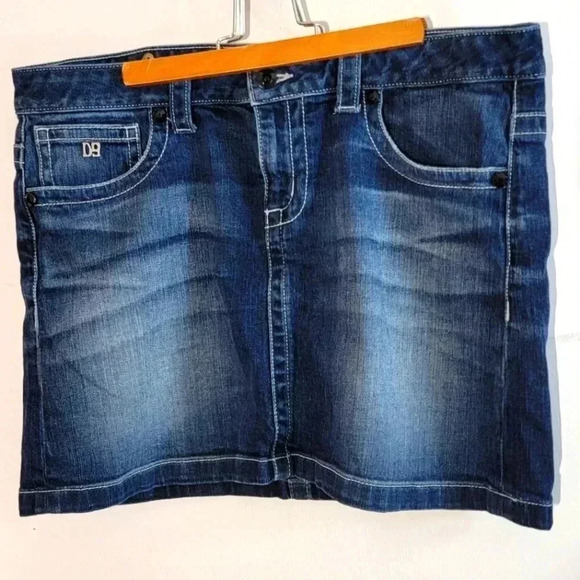 D9 Mini Jean Skirt - Picture 1 of 3